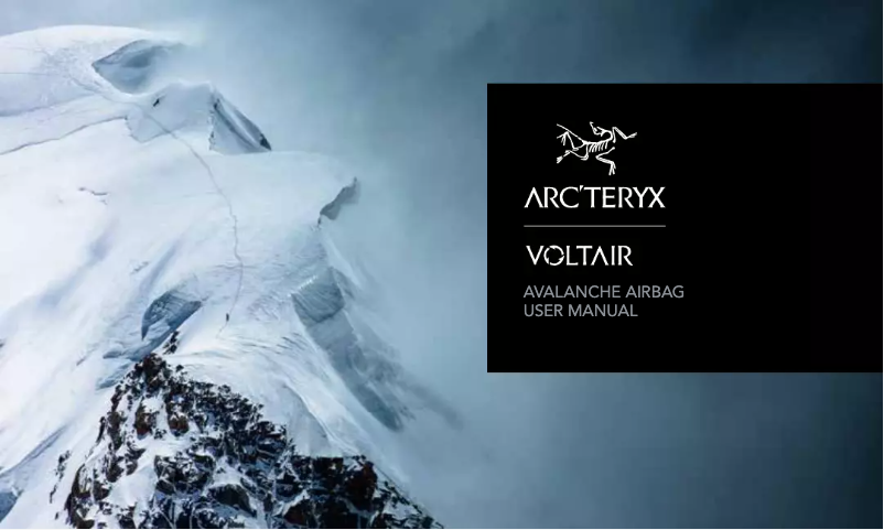 Página 1 del manual Manual de usuario Arc'teryx Voltair 21827
