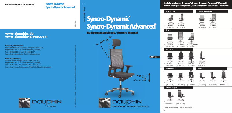 Page 1 de la notice Manuel utilisateur Dauphin InTouch IT 5410