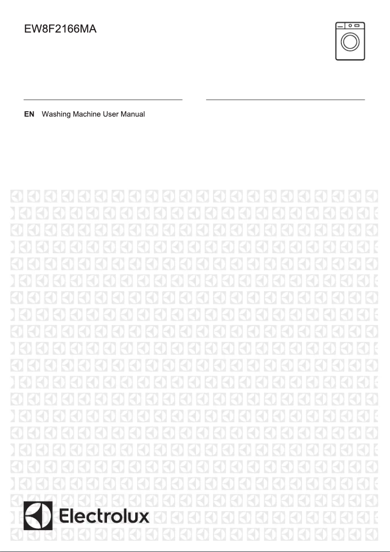 Page 1 de la notice Manuel utilisateur Electrolux EW8F2166MA