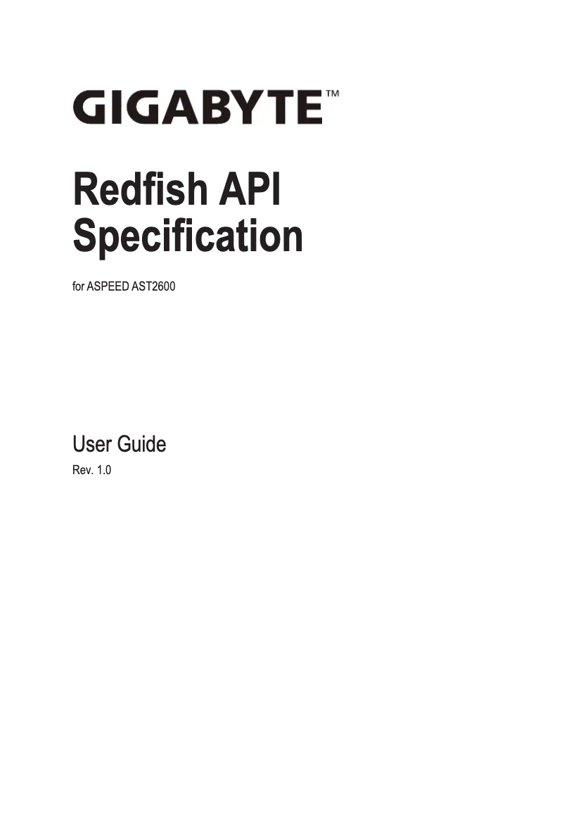 Página 1 del manual Ficha técnica Gigabyte R143-E30