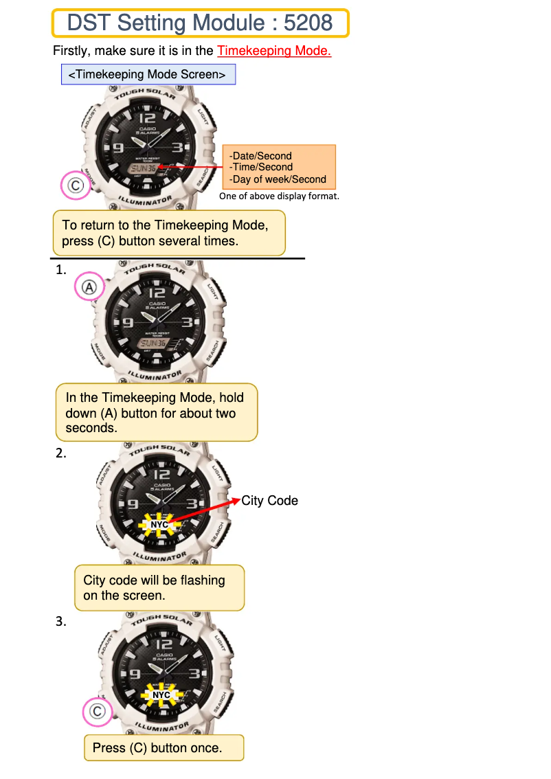 Página 1 del manual Manual de usuario Casio AMWS850-1AV