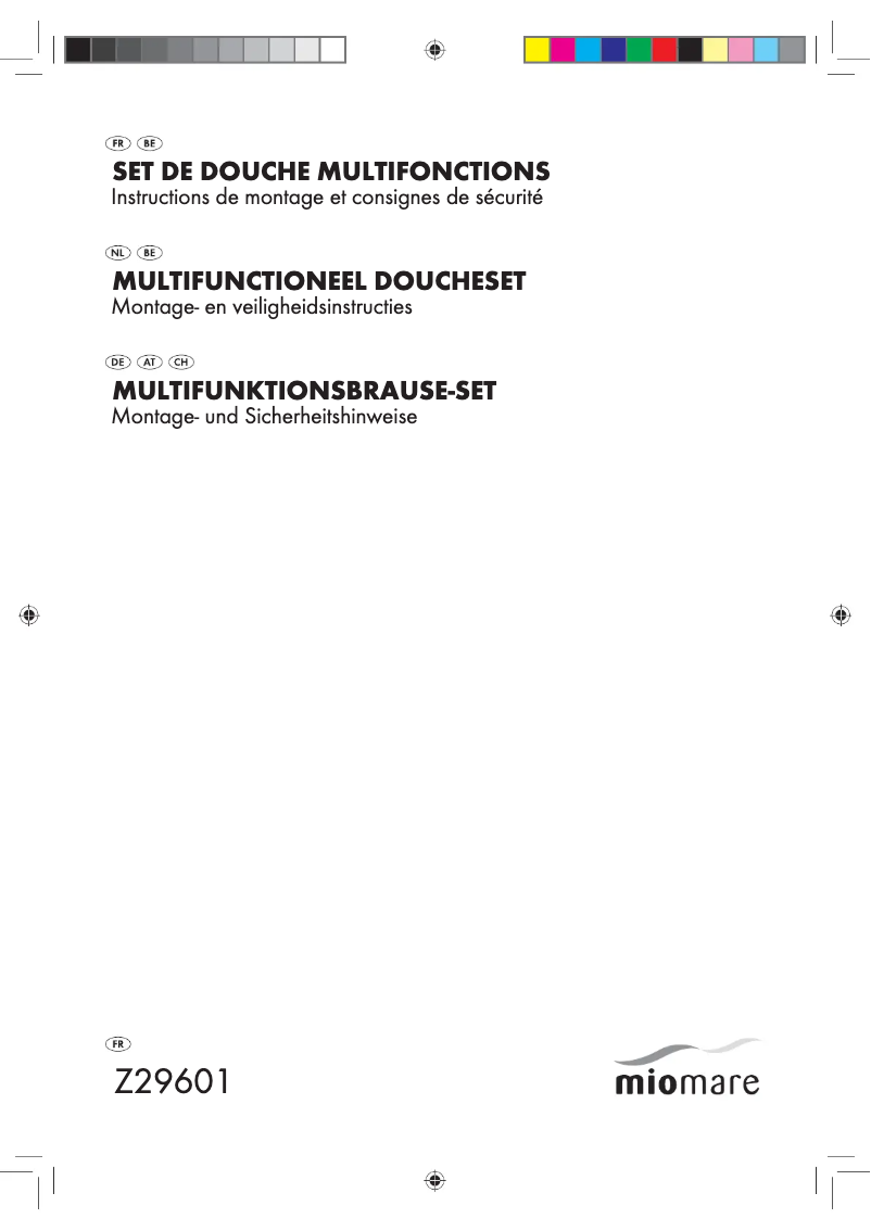 Page 1 de la notice Manuel utilisateur Miomare Z29601