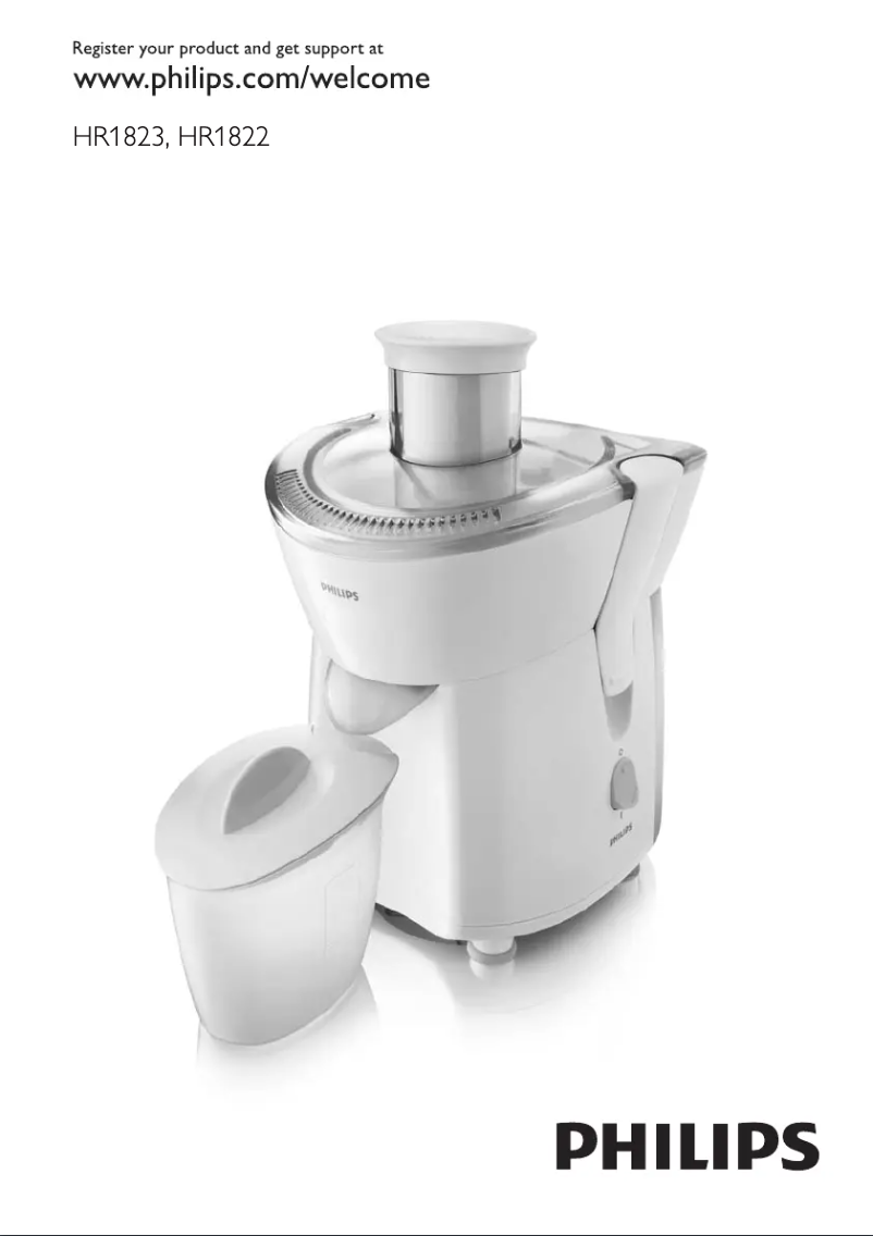 Página 1 del manual Manual de usuario Philips SPY3108