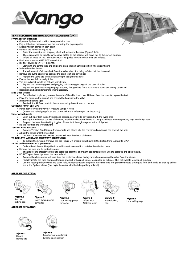 Image de la première page du manuel de l'appareil Illusion 800