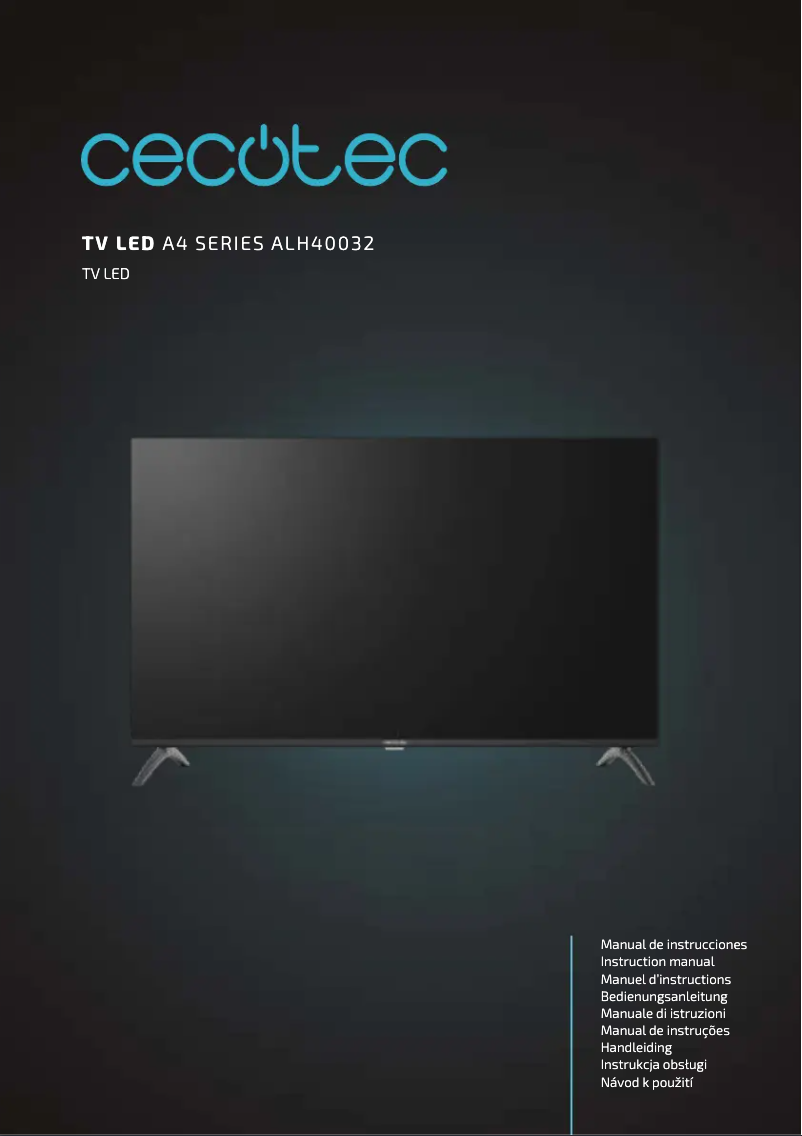 Página 1 del manual Manual de usuario Cecotec ALH40032