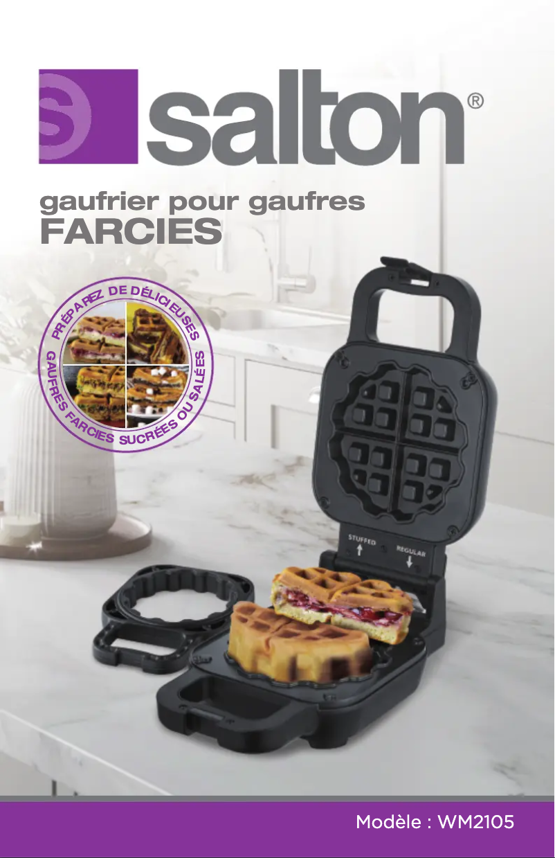 Page 1 de la notice Manuel utilisateur Salton WM2105