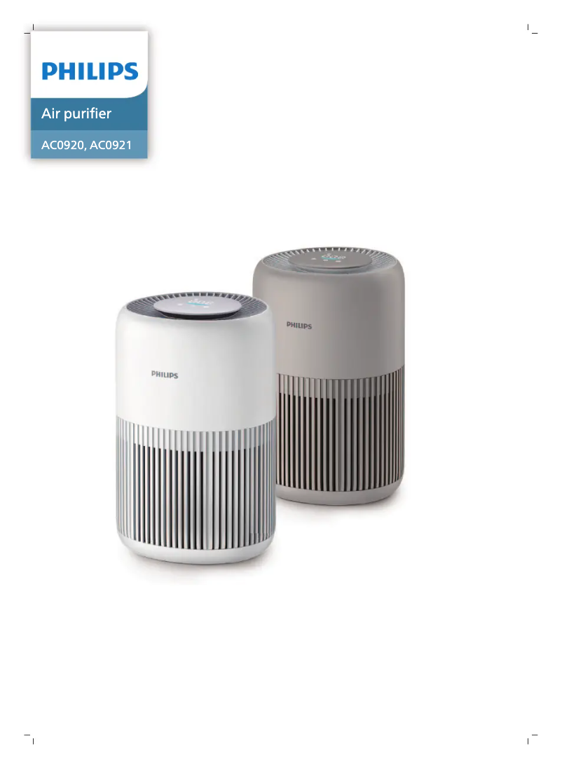 Página 1 del manual Manual de usuario Philips AC0920