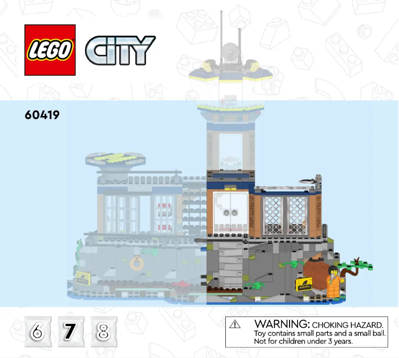 Página 1 del manual Manual de usuario Lego City 60419