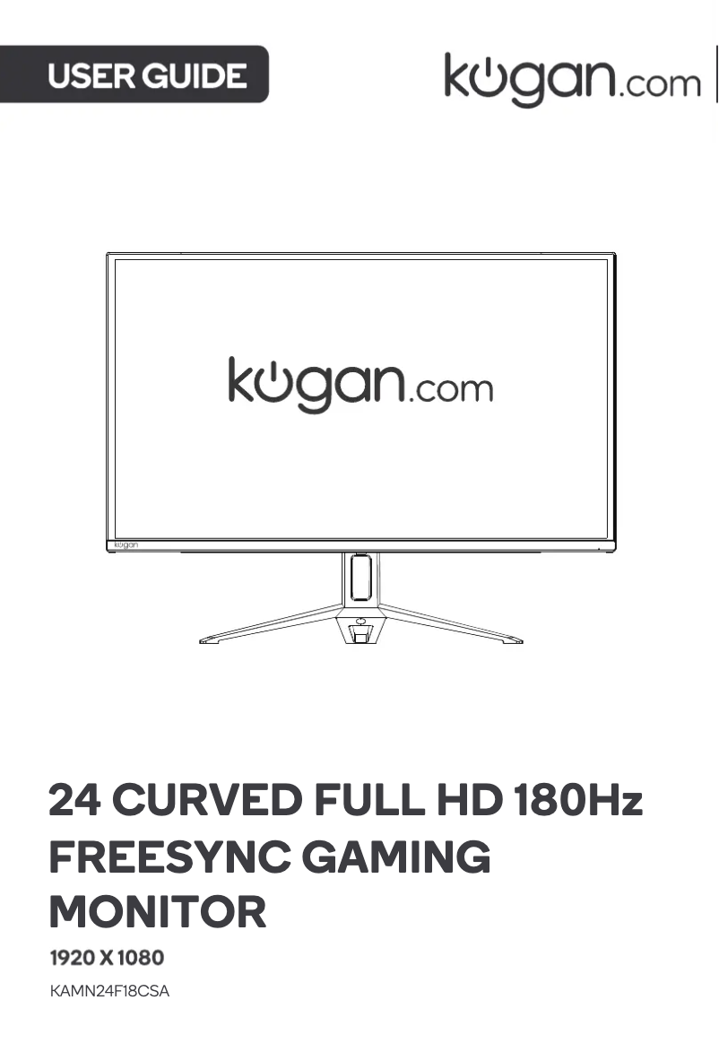 Page 1 de la notice Manuel utilisateur Kogan KAMN24F18CSA