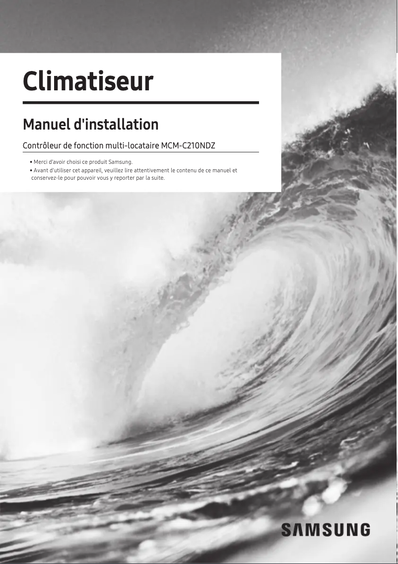 Página 1 del manual Manual de usuario Samsung MCM-C210N