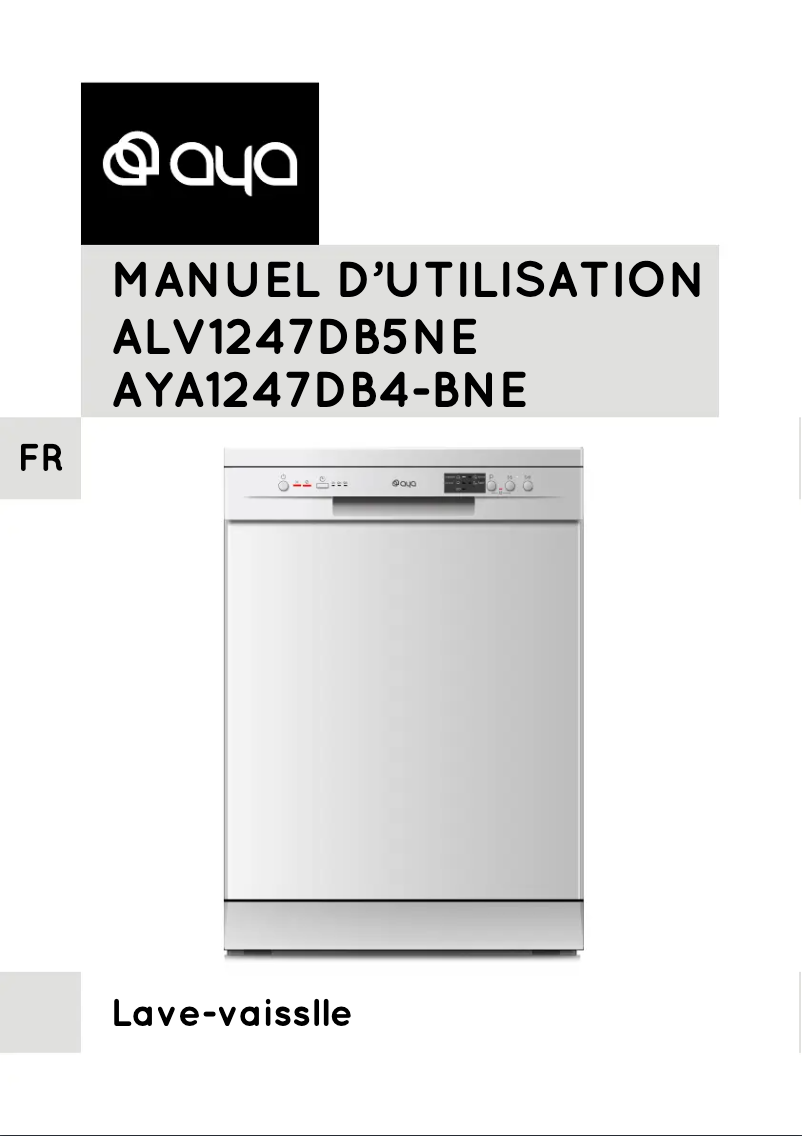 Page 1 de la notice Manuel utilisateur AYA 1247DB4-SNE