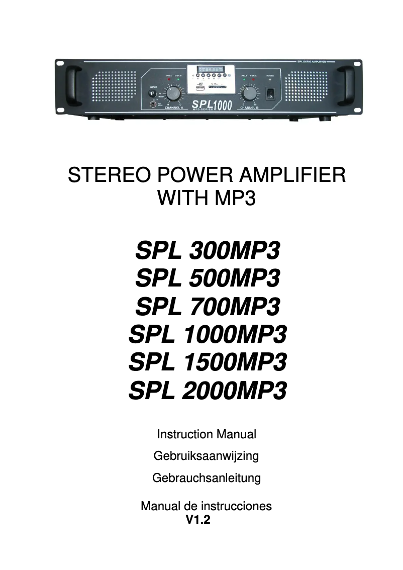 Page 1 de la notice Manuel utilisateur Skytec LED