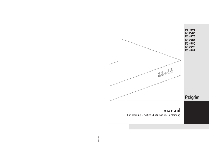 Page 1 de la notice Manuel utilisateur Pelgrim RSK 999