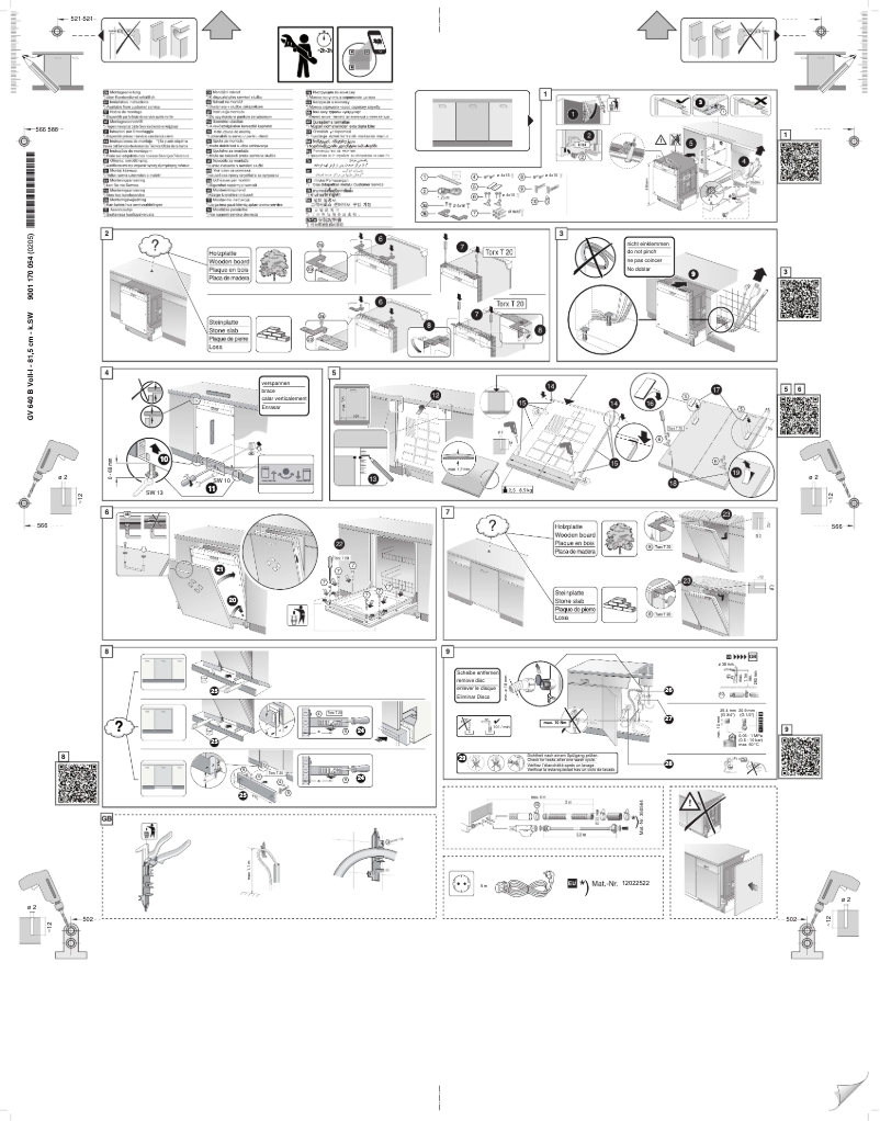 Page 1 of the manual Installation Guide Siemens SN615X05AE