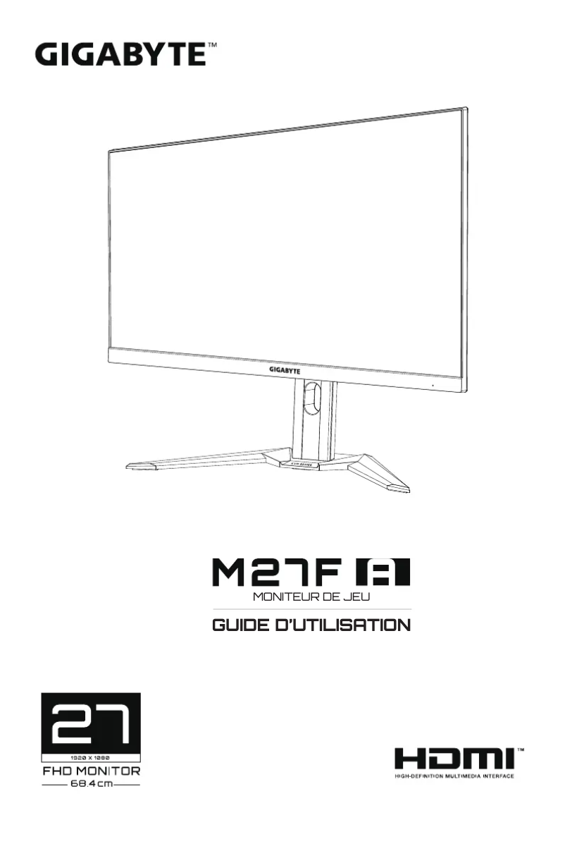 Página 1 del manual Manual de usuario Gigabyte M27F A