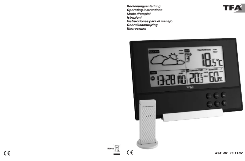 Página 1 del manual Manual de usuario TFA NRG 2