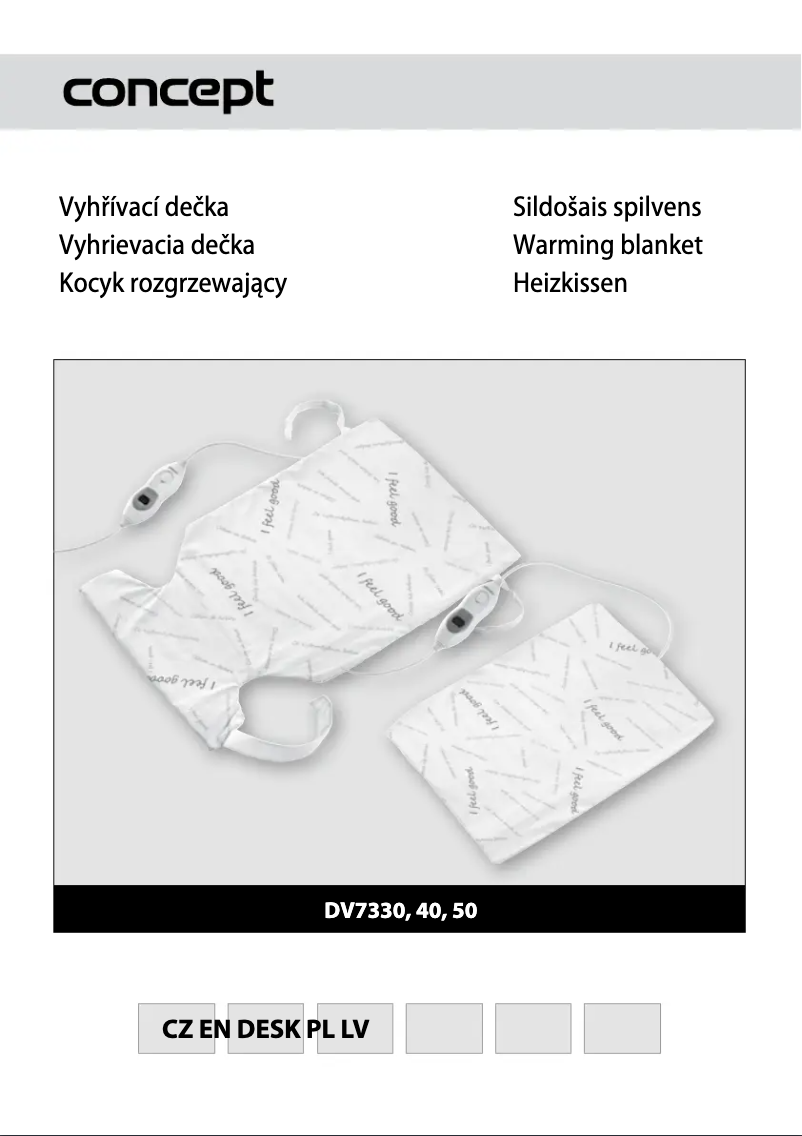 Página 1 del manual Manual de usuario Concept DV 7340