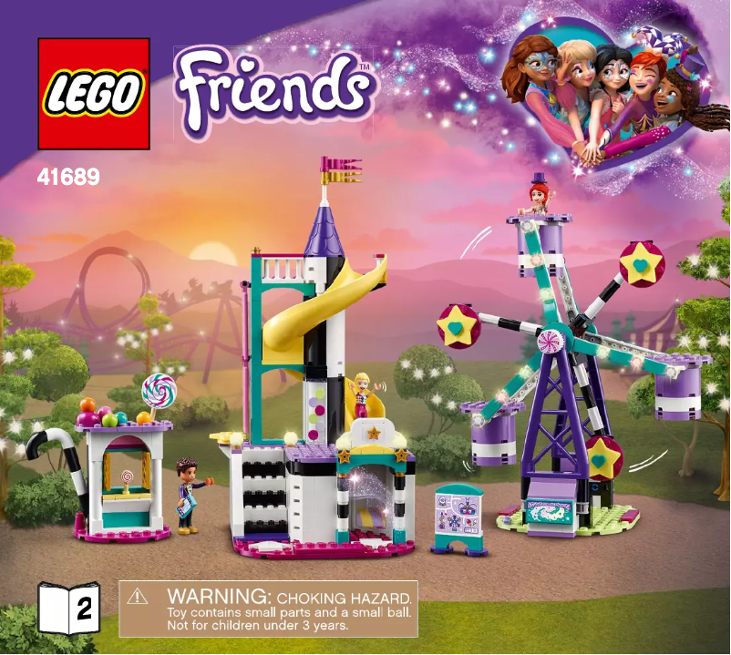Página 1 del manual Manual de usuario Lego Friends 41689