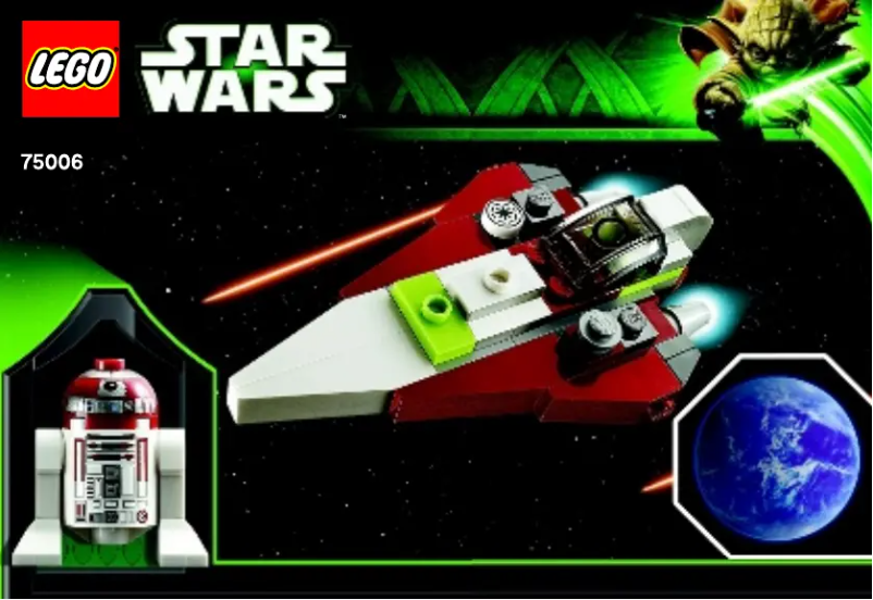 Page 1 de la notice Manuel utilisateur Lego Star Wars 75006