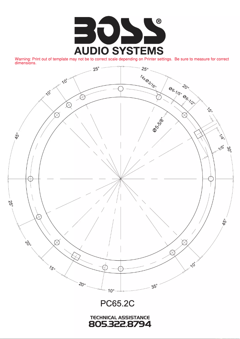 Page 1 de la notice Manuel utilisateur Boss PC65.2C