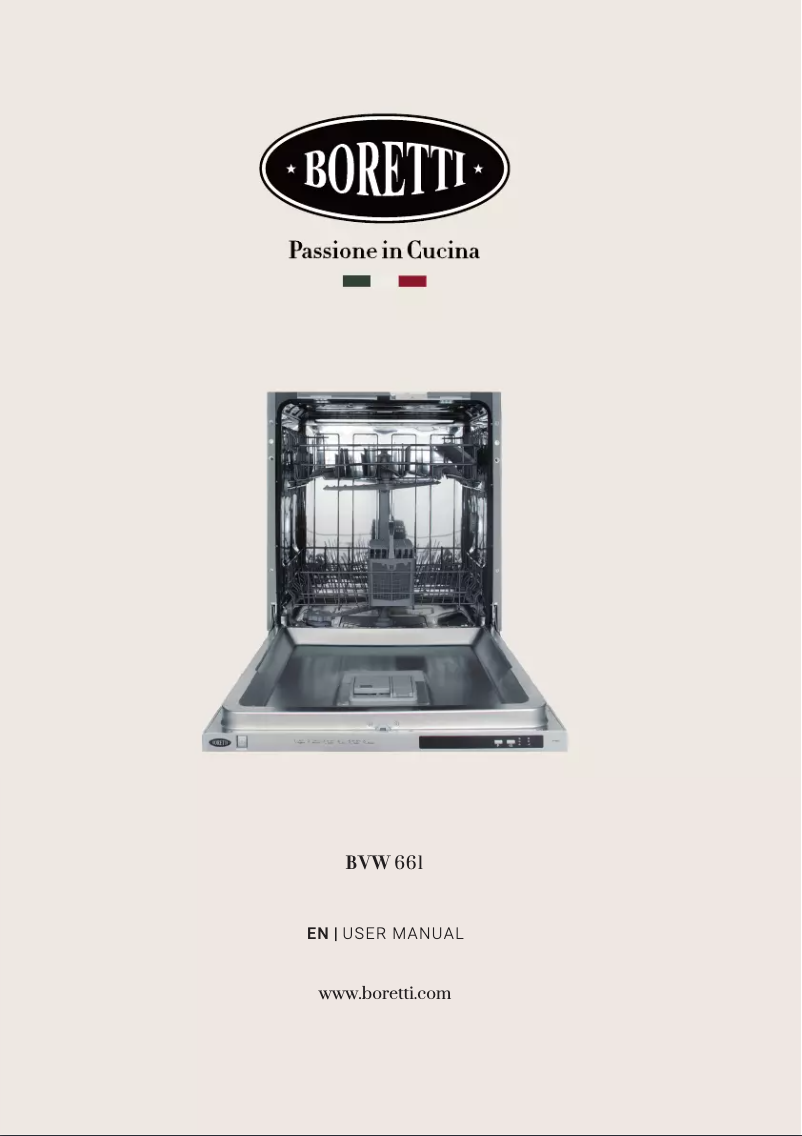 Page 1 de la notice Manuel utilisateur Boretti BVW661