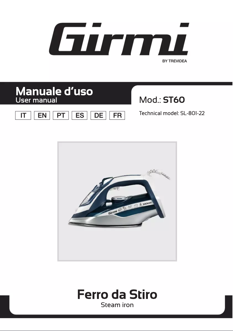 Página 1 del manual Manual de usuario Girmi ST60