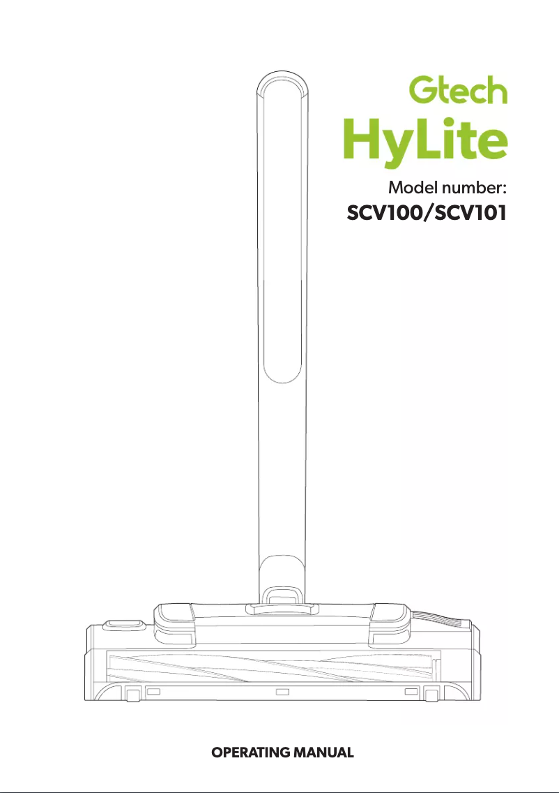 Page 1 of the manual User Manual G-Technology HyLite SV101