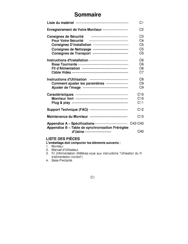 Page 1 of the manual User Manual LG 55V