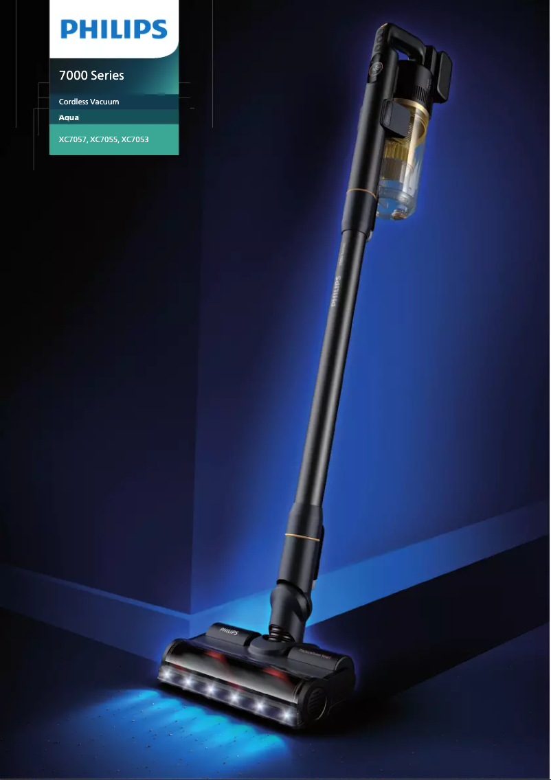 Página 1 del manual Manual de usuario Philips 7000 Series XC7057