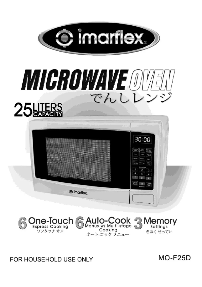 Página 1 del manual Manual de usuario Imarflex MO-F25D