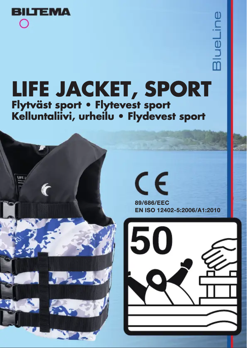 Page 1 of the manual User Manual Biltema 25-5580