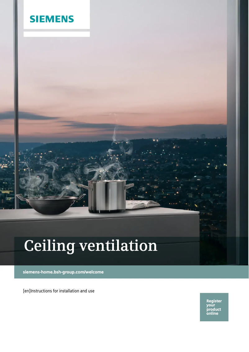 Page 1 de la notice Manuel utilisateur Siemens LR97CBS25