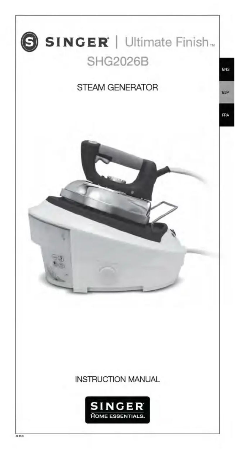 Página 1 del manual Manual de usuario Singer 6201