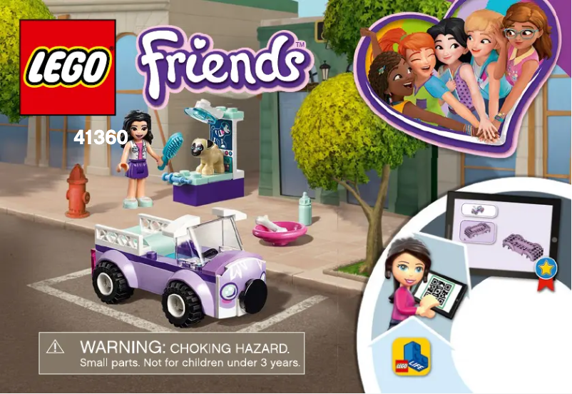 Page 1 of the manual User Manual Lego Friends 41360