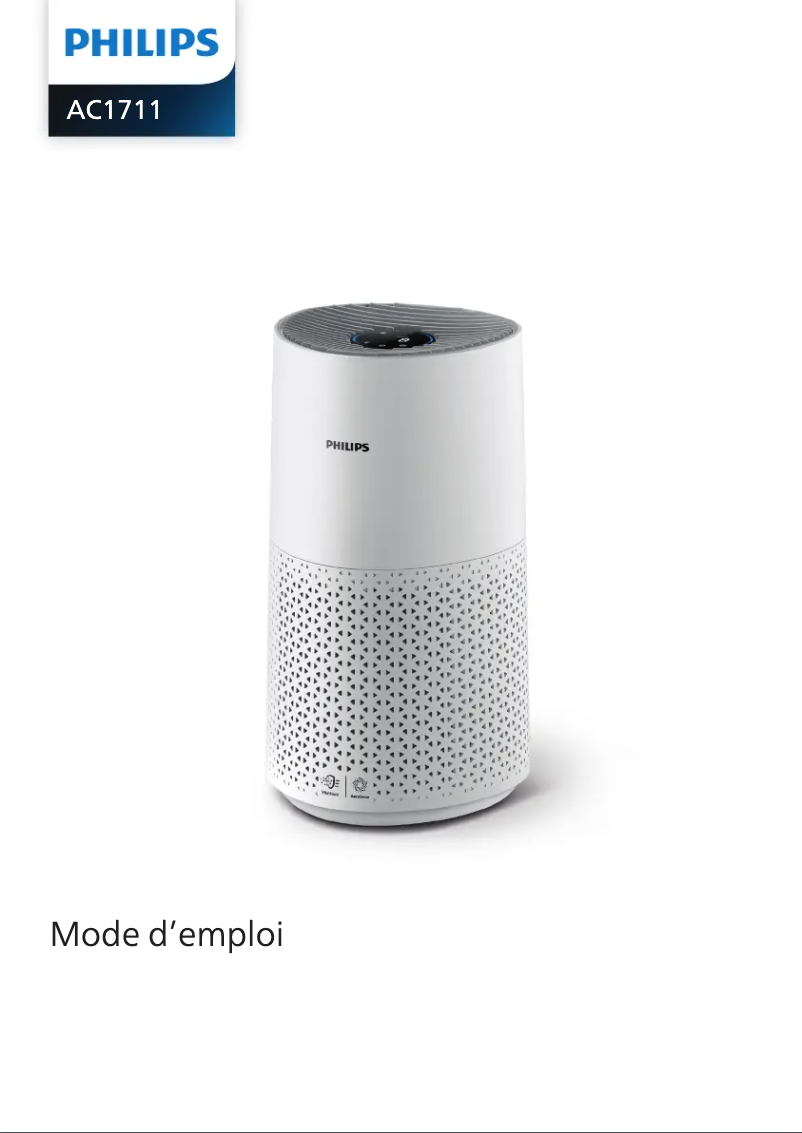 Image de la première page du manuel de l'appareil AC1711