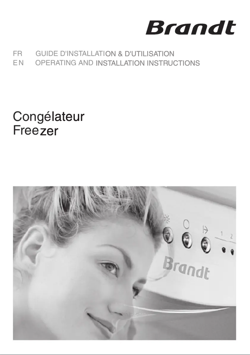 Page 1 de la notice Manuel utilisateur Brandt UD2722