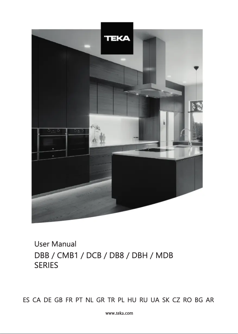 Page 1 de la notice Manuel utilisateur Teka DBB 70