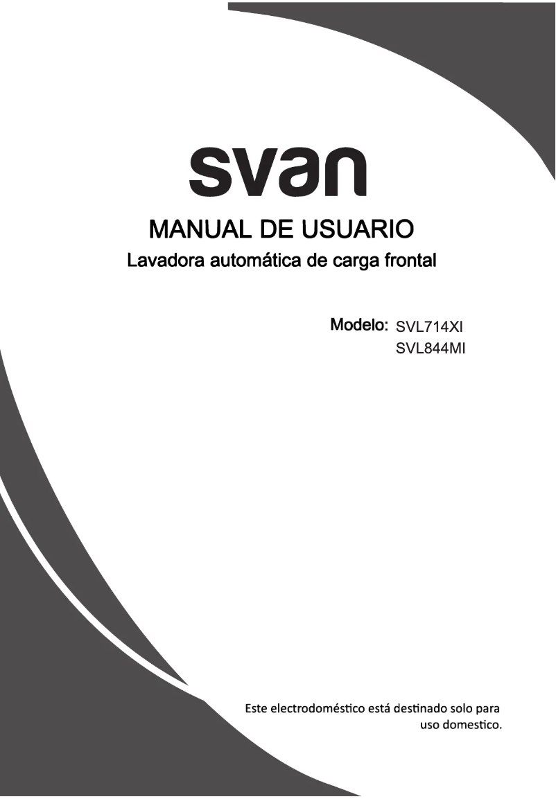 Page 1 de la notice Manuel utilisateur SVAN SVL714XI