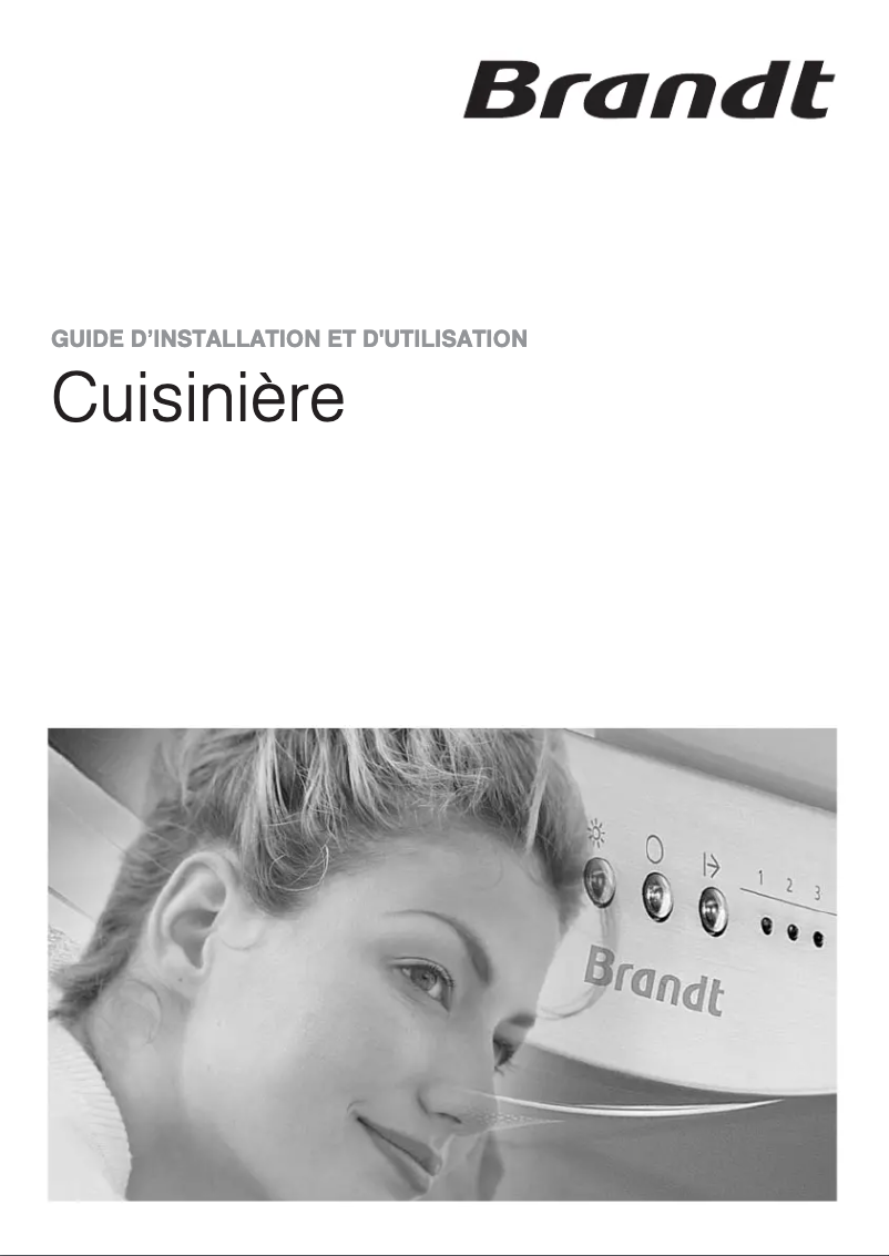 Page 1 de la notice Manuel utilisateur Brandt KEC660W