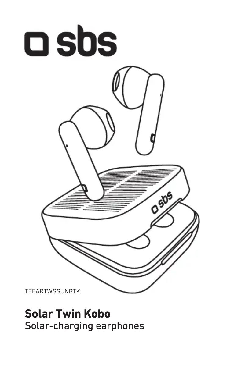 Page 1 de la notice Manuel utilisateur SBS Solar Twin Kobo