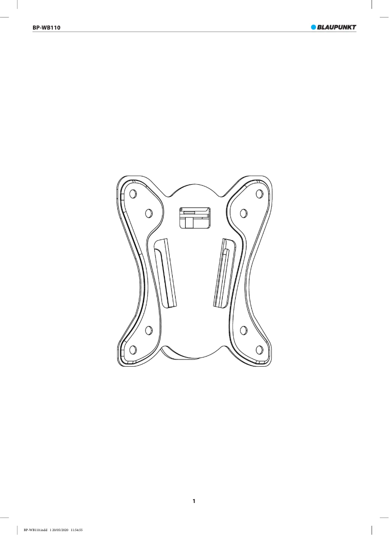 Page 1 of the manual User Manual Blaupunkt BP-WB110