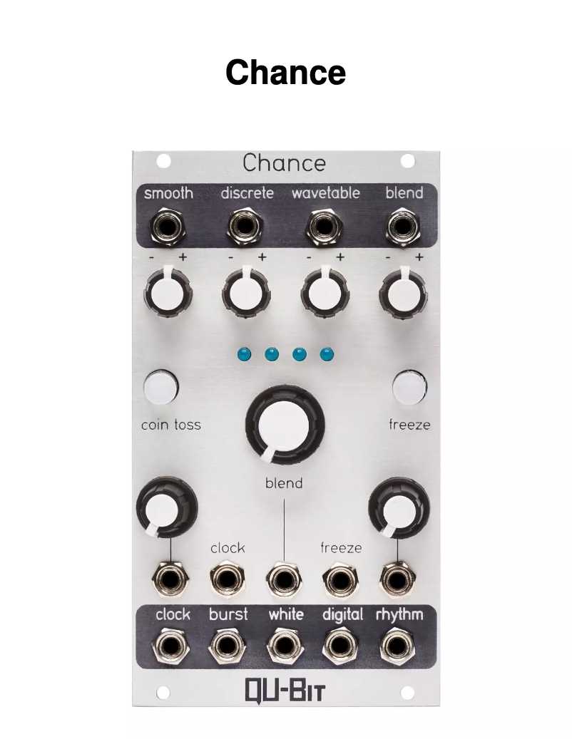 Page 1 de la notice Manuel utilisateur Qu-Bit Chance