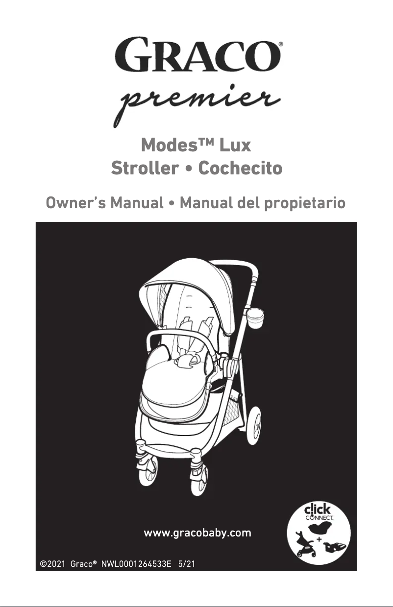 Page 1 of the manual User Manual Graco Premier Modes Lux