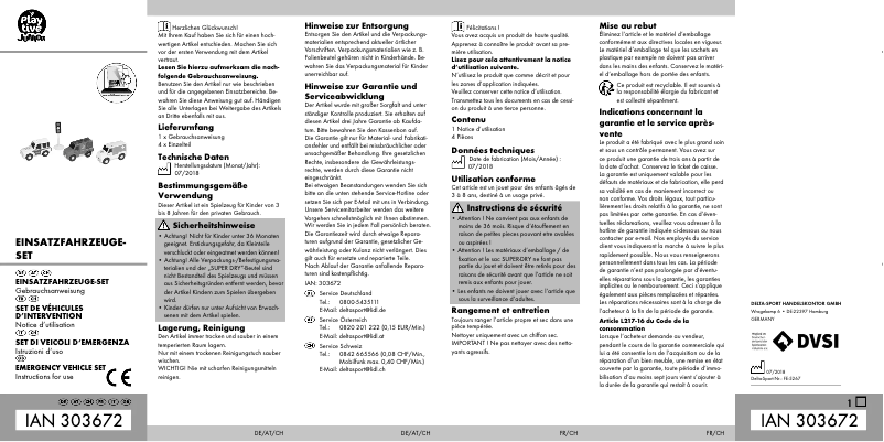 Página 1 del manual Manual de usuario Playtive IAN 303672