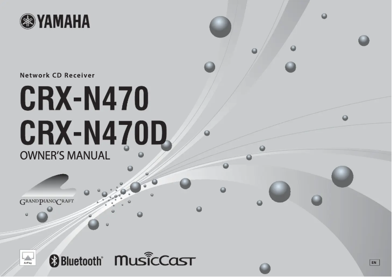 Page 1 de la notice Manuel utilisateur Yamaha MCR-N570D