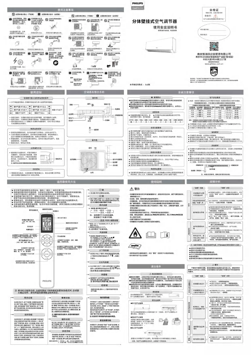 Página 1 del manual Manual de usuario Philips Elite FAC35V1EA2H1