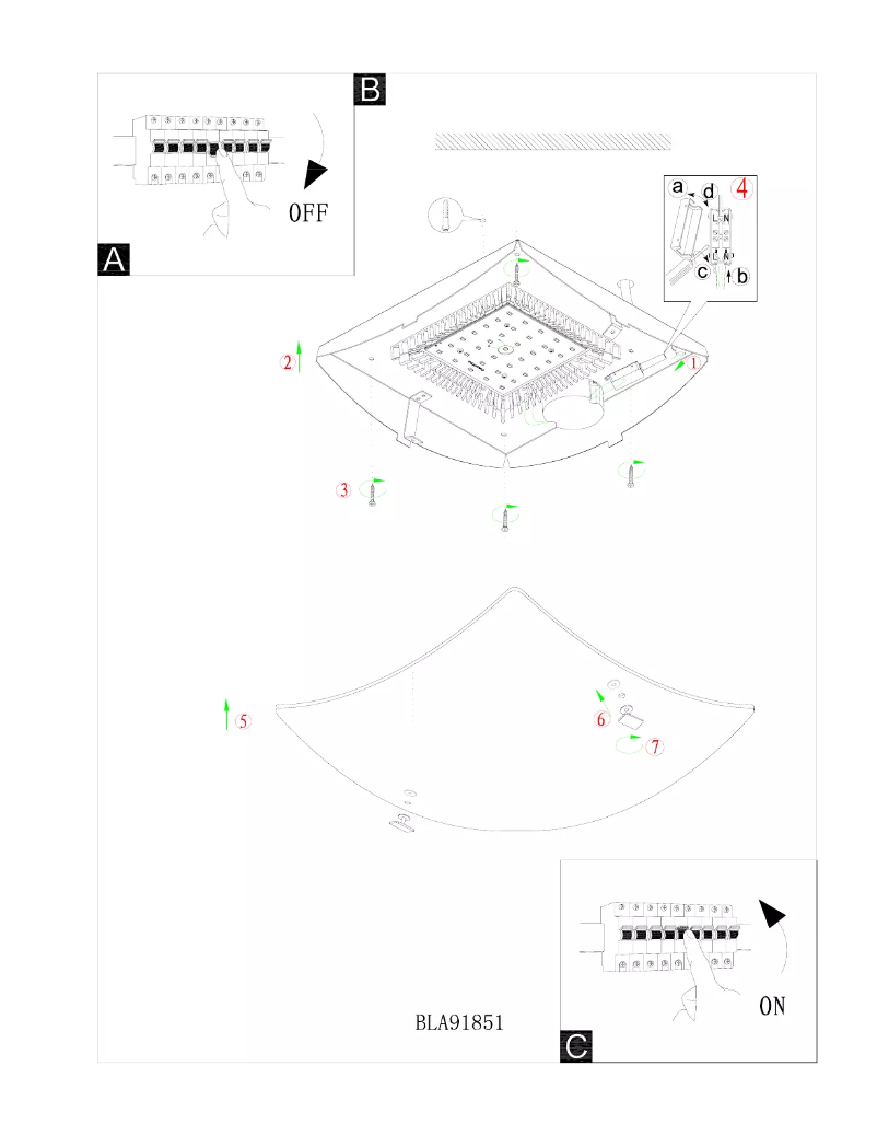 Page 1 de la notice Manuel utilisateur Eglo Borgo 2