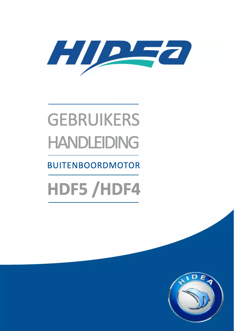 Page 1 de la notice Manuel utilisateur Hidea HDF4