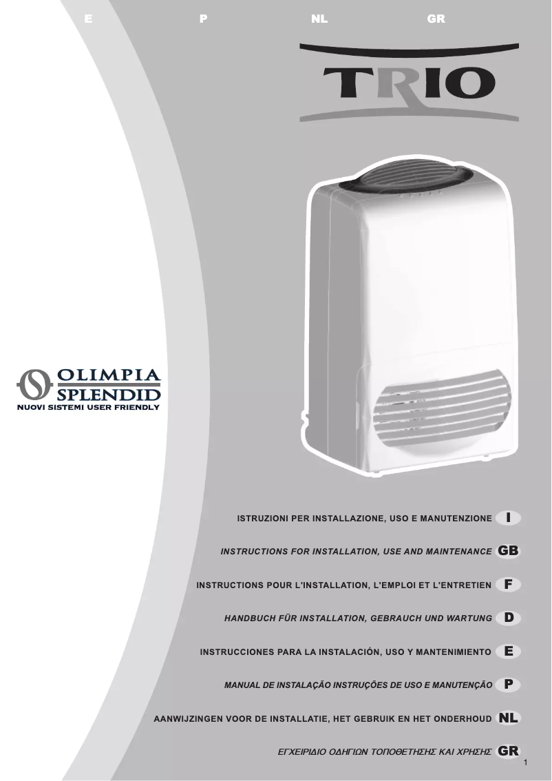 Page 1 de la notice Manuel utilisateur Boston Acoustics Trio