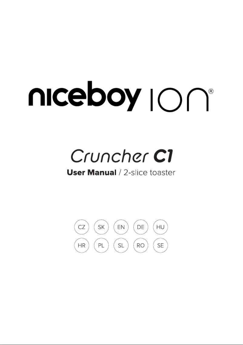 Page 1 de la notice Manuel utilisateur Niceboy ION Cruncher C1